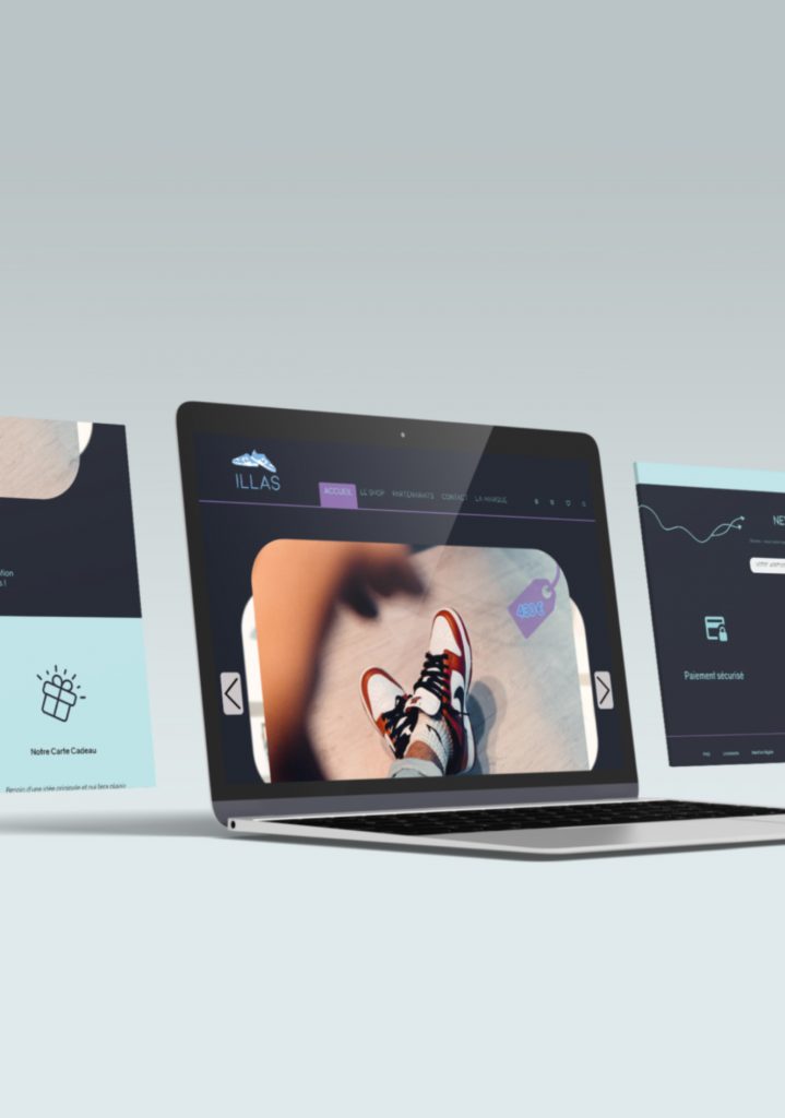 maquette-site-web-illas-boutique-de-sneakers-en-ligne-landingpage-rren-design-maureenbouxin