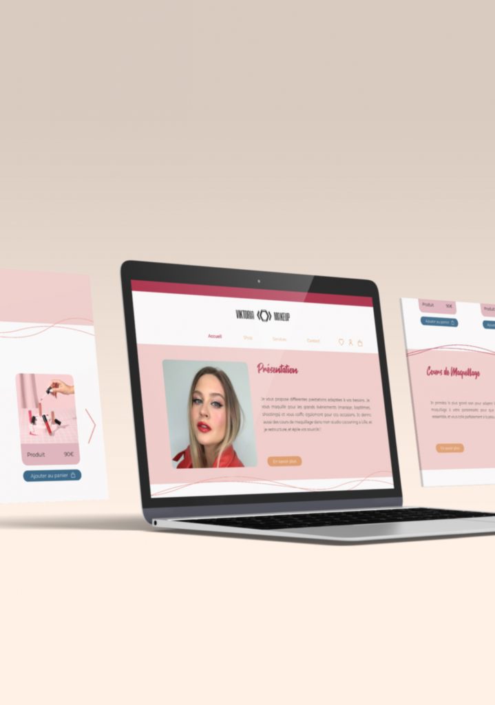 landing-page-viktoria-makeup-refonte-rren-design-et-klayria-design-maureen-bouxin-nancy-geenons