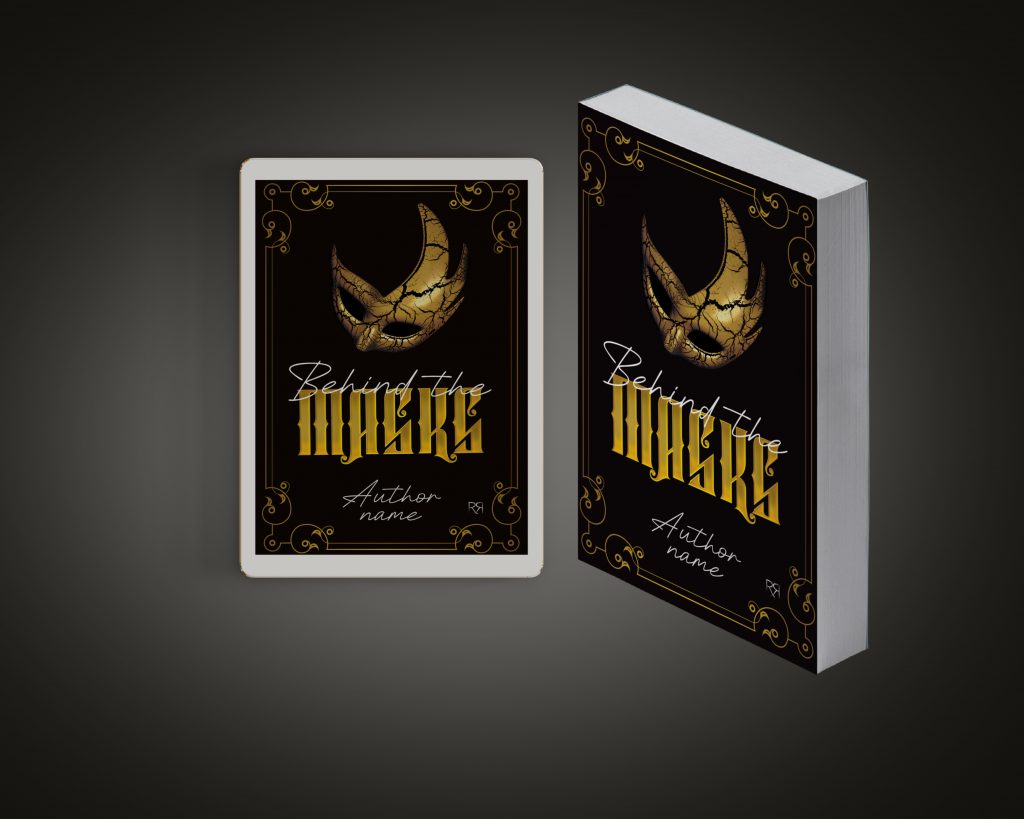 couverture-livre-format-ebook-brocher-behind-the-masks-rren-design-maureenbouxin