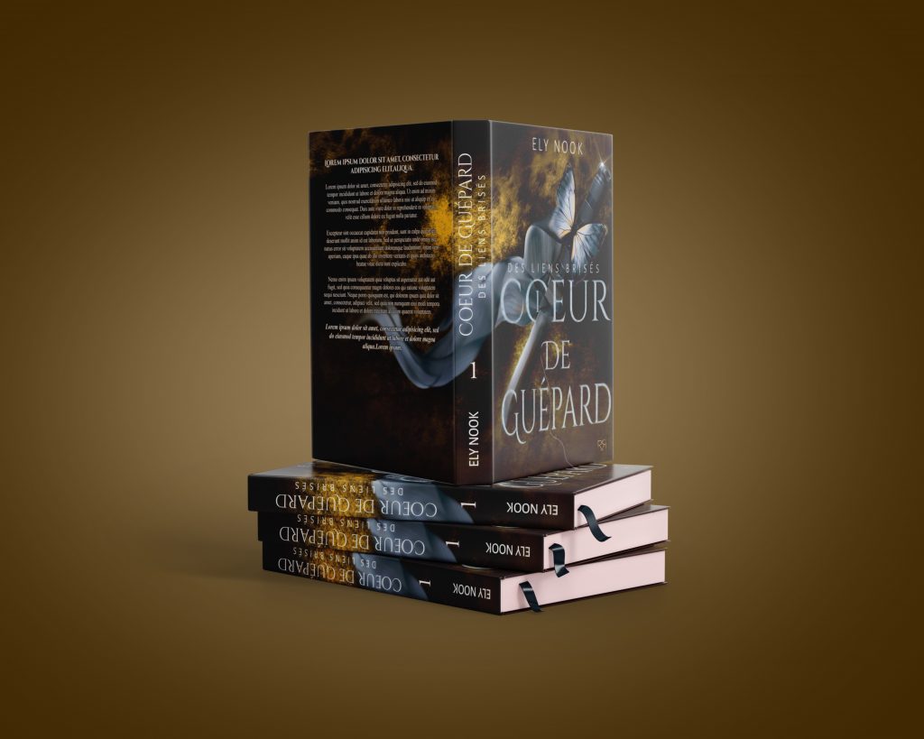 couverture-livre-format-relier-coeurdeguepard-tome1-ely-nook-rren-design-maureenbouxin