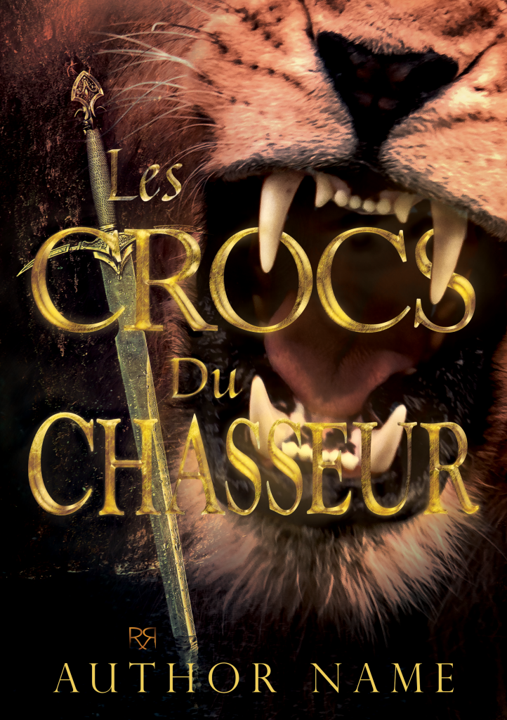 couverture-livre-premade-lescrocsduchasseur-rren-design-maureenbouxin-graphiste freelance