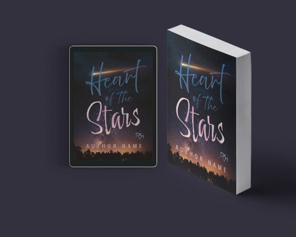 couverture-livre-format-ebook-brocher-heartofthestars-rren-design-maureenbouxin