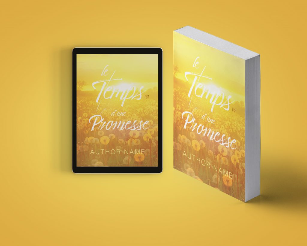 couverture-livre-format-ebook-brocher-letempsdunepromesse-rren-design-maureenbouxin-graphiste-freelance