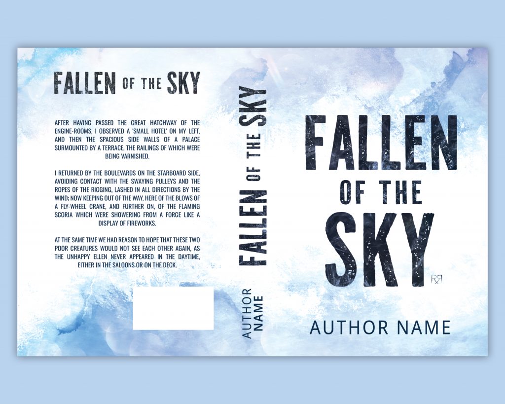 maquette-premade-couverture de livre-fallenofthesky-rren-design-maureenbouxin-graphiste-freelance