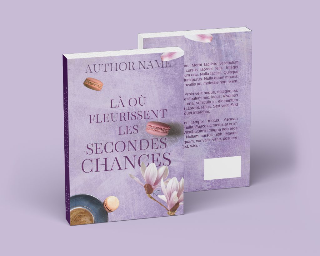 couverture-livre-format-brocher-face-laoufleurissentlessecondeschances-rren-design-maureenbouxin-graphiste-freelance